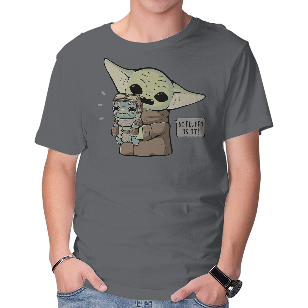 Unisex Crew Neck T-Shirt Fluffy Anzellan Graphic Short Sleeve Casual Tee XL