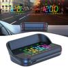 Car GPS Head Up Display Car HUD Digital Speedometer Color Font With Speed KMH Automatic Brightness Adjustment Easy Installation
