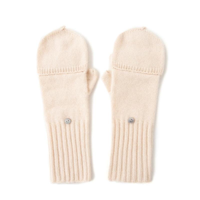 

Зимние кашемировые варежки Теплые вязаные перчатки без пальцев Перекидные варежки Для мужчин Женщин Студентов Мальчиков Девочек Перчатки на полпальца A1