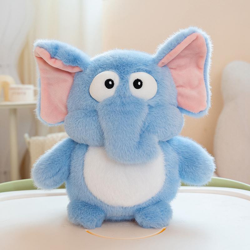 Cartoon Bunt Große Augen Tier Plüschtier Niedliche Kuscheltiere Plüschtiere Kawaii Weich Kinderspielzeug Für Jungen Mädchen Heimdekoration 20cm
