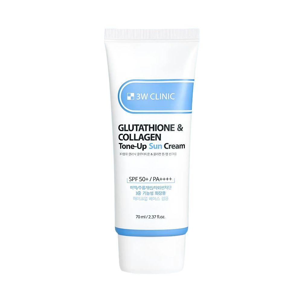 

3W CLINIC Glutathione and Collagen Tone Up Sunscreen SPF50+ PA+++ 70ml