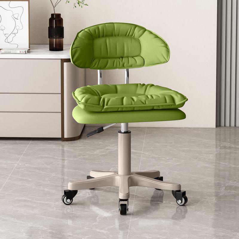 Reliable Beauty Stool Swivel Recliner with Casters for Home and Makeup