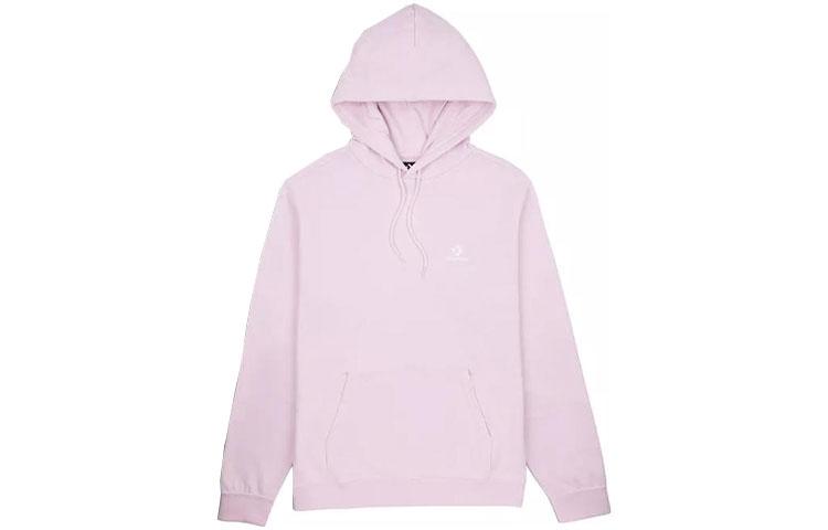 Converse Sweatshirts Unisex Pink Hooded Moderate Regular 10023874-A10 XXL