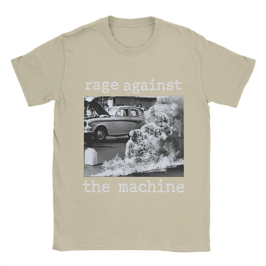 2026 Summer Fashion Trendy Tee Men Women Rage Against The Machine T Shirt Cotton Tops Novelty Short Sleeve Crew Neck Tee Shirt Gift Idea T-Shirt