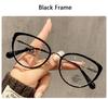 Luxury Women'S Cat Eye Anti-Blue Light Reading Glasses Europe-America Fashion  Daily Use Korean Style Glasses