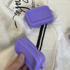 Rectangle Silicone Cosmetic Bag Coin Purse Small Item Bag  Sanitary Napkin Storage Bag