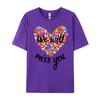 We Will Miss You Love Heart Farewell School Office Coworkers Designer T Shirt Unisex Short Sleeve Tee Print