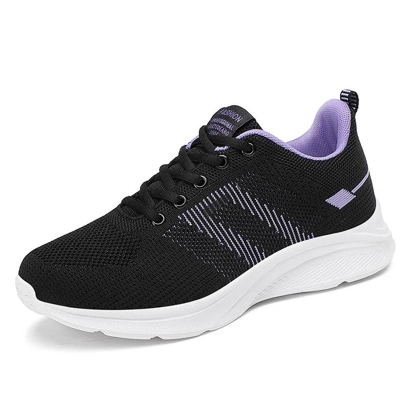 Fashion New Women's Sneakers Soft soled Large size travel shoes Casual light ladies shoe Breathable fashion non slip shoes Zapatos Mujer