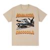 Bombardiro Crocodilo Crocodile Plane Bomber Funny Humor T-shirt Men's Women Casual Cotton Short Sleeve T Shirts Comfort T-shirts