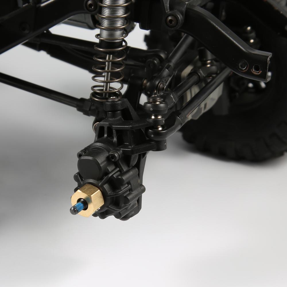 MEREPACCOR 6/8/10/12 MM Heavier Brass 12MM Wheel Hex Extended Adapter for RC Crawler Traxxas TRX4 TRX-4