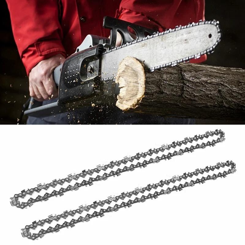 10/12/14/16 Inch Metal Chainsaw Chain 3/8"LP 40/45/50/52/55/56/59 Drive Links 0.050"Gauge For Electric Chain Saw Accessories
