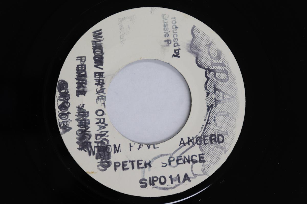 

7inch Record PETER SPENCE - Whom Have I Angerd SIP011 Sip A Cup Recor 2000 UK Reggae, Ska & Dub Used