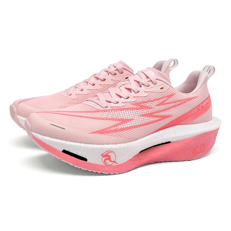 

Trendy Casual Sneakers For Men Lace-Up Fashion Breathable Running & Walking Shoes Outdoor Gym Sports Shoes 35 рожевий