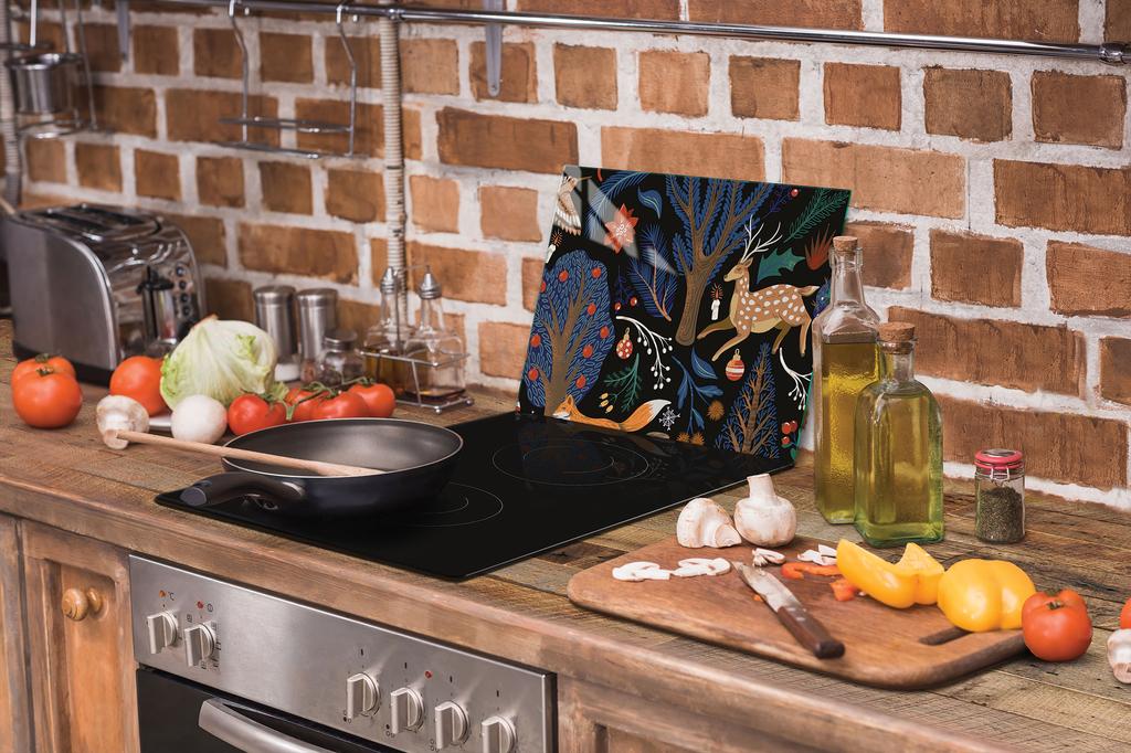 SZKLANA DESKA DO KROJENIA 40x30 ZWIERZĘTA