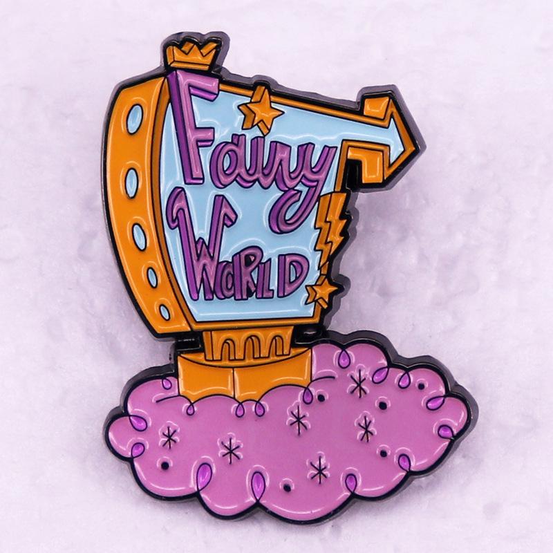 Fairy Tale Brooch Badge Accessories