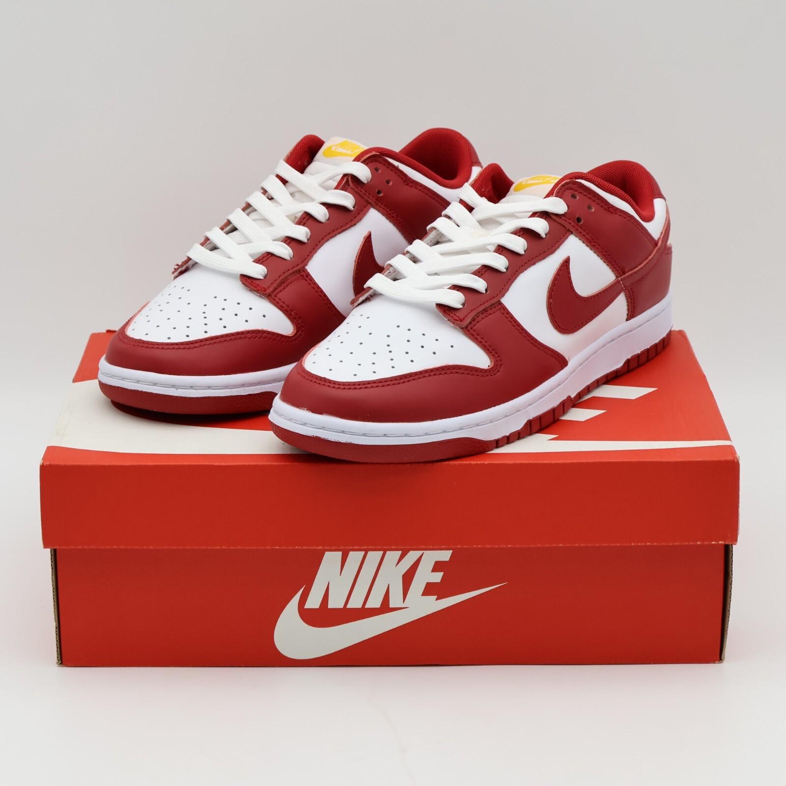DD1391-602 Nike Dunk Low Retro USC Gym Red University Gold Cardinal (Мужской) 9