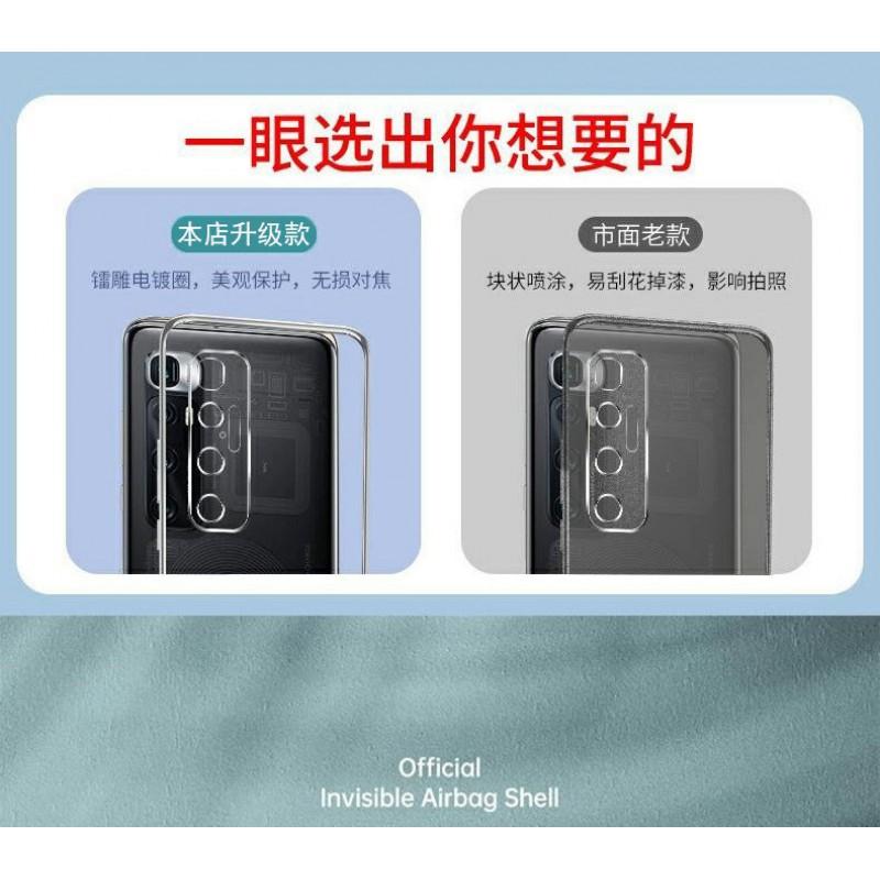 Ultra Thin Transparent TPU Phone Case Mi 10 10S Pro Shockproof Anti-Slip Scratch Resistant