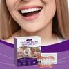 Silicone Denture Set Non-Toxic Soft Dentures False Teeth Set Wear-Resistant Teeth Upper and Lower Set High Elasticity