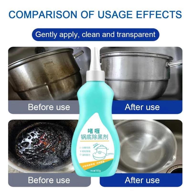 Bottom Degreaser, Kitchen Utensil, Heavy Oil Rust Remover, Oven Countertop Cleaning Degreaser, Oil Cleaning Cream