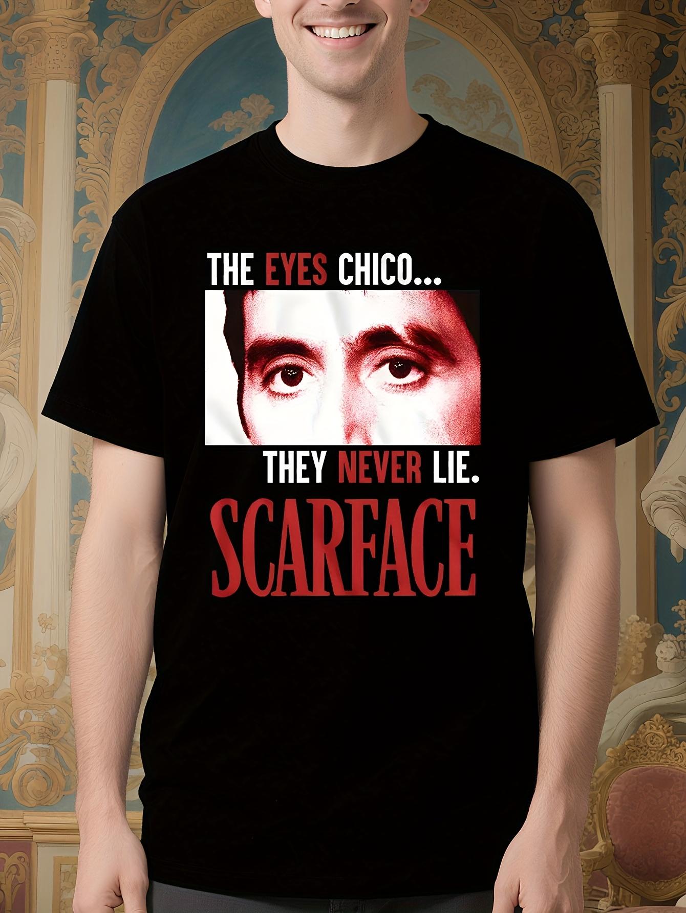 Scarface Movie Graphic Tshirt for Men - The Eyes Never Li... XXXL