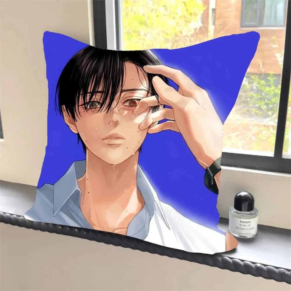 The Summer Hikaru Died HOT Anime CUTE Pillow Case Square Pillow Bedroom Sofa Leisure Comfort Cushion Car Home Decoration