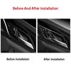 4Pcs Carbon Fiber Auto Innen Tür Griff Pull Greifen Trim Auto Styling Für BMW X3 X4 G01 G02 G08 2018-2022 auto