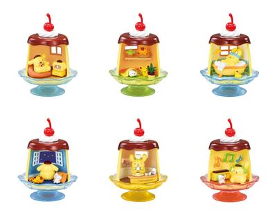 Sanrio Pompompurin Pompom H115 X W70 X PVC Re-ment Everyday, Approx. D70mm,