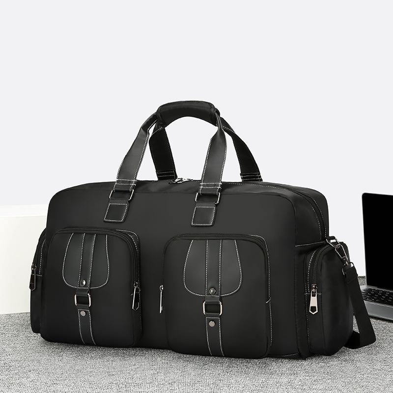 Men's Large-capacity Travel Bag, Short-distance Business Trip Carry-on Bag, Outdoor Casual Commuting Storage Bag