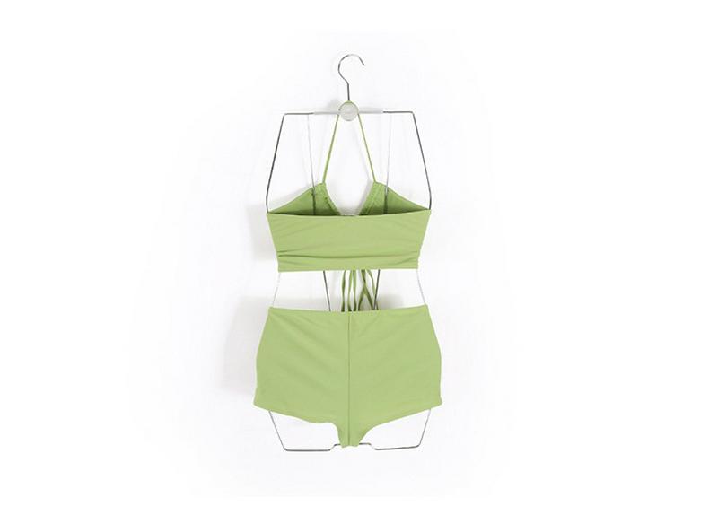 [Limited Time Offer] Korean-Style Lace-Up Push-Up High-Waist Split Bikini with Sexy Backless Design for Women