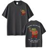 Maglietta Novità Rapper Bad Bunny Debi Tirar Mas Fotos DTMF World Tour Magliette Vintage Unisex Donna Hip Hop Cotone Magliette Larghe