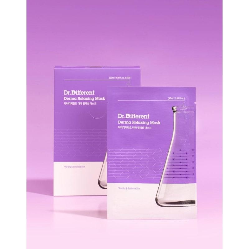 Derma Relaxing Soothing Mask 1 Box (5 Sheets)