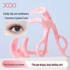 Xixi Frameless Wide-Angle Eyelash Curler: Natural Curl, Long-Lasting Set, Pinch-Free Eyelash Tool for Makeup Artists.