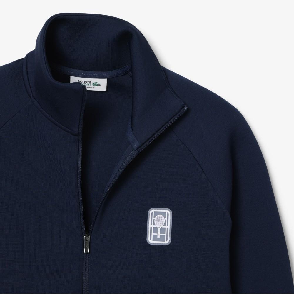 [lacoste] Women's Tennis Heritage Sweat Zip-Up SF0228-56G166