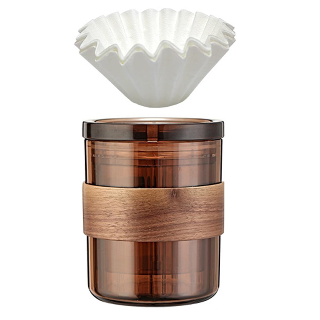 Kávový filtr 3 v 1 Kávové šálky Přenosný kávový filtr Opakovaně použitelný Kávovar Příslušenství Cestovní Přenosné Kávové šálky