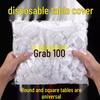 ZISIZ Disposable Drawstring Tablecloth
