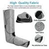 Air Compression Leg Massager Circulation Calf Foot Thigh Massage With Heat Handheld Controller Muscle Massager Pain Relief