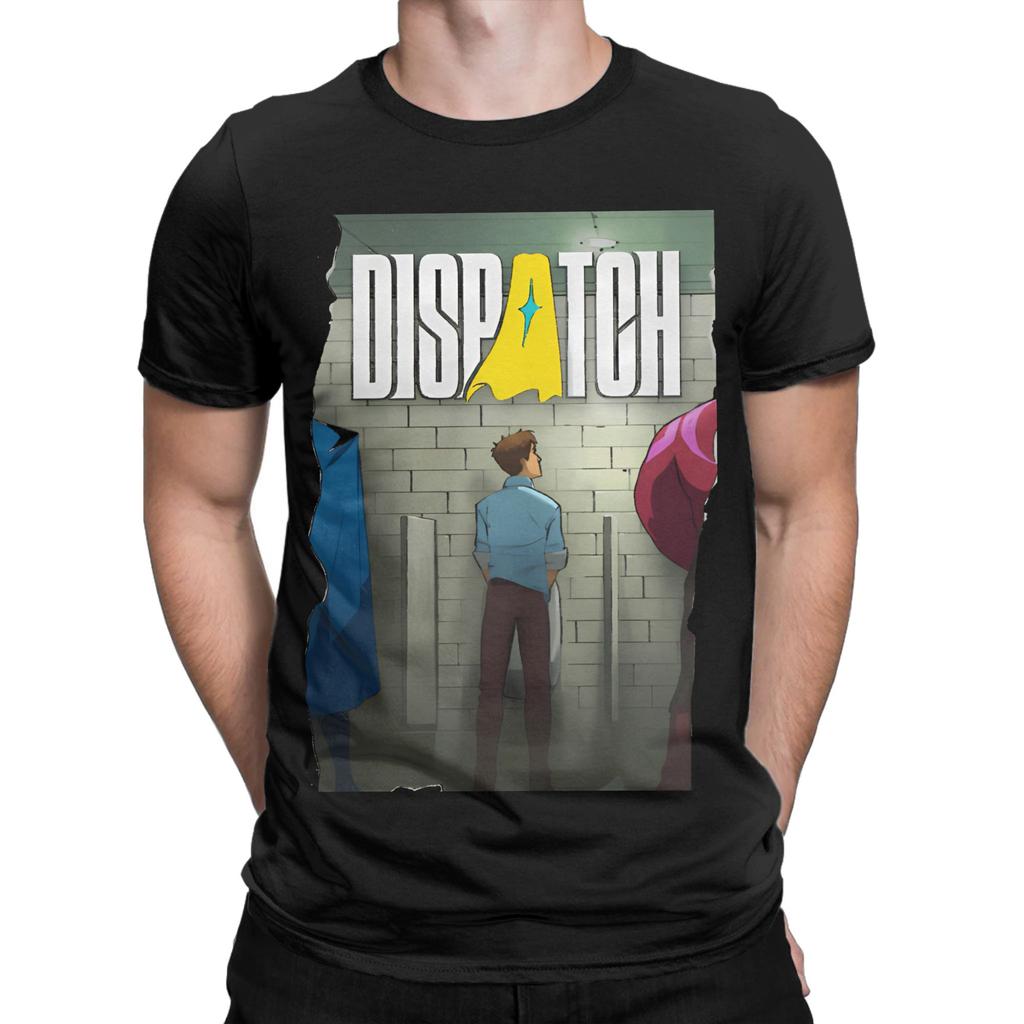 PUNCH UP DISPATCH Superhero Apparel Men Women T Shirt Cotton Tee Fashion T-shirt Clothing