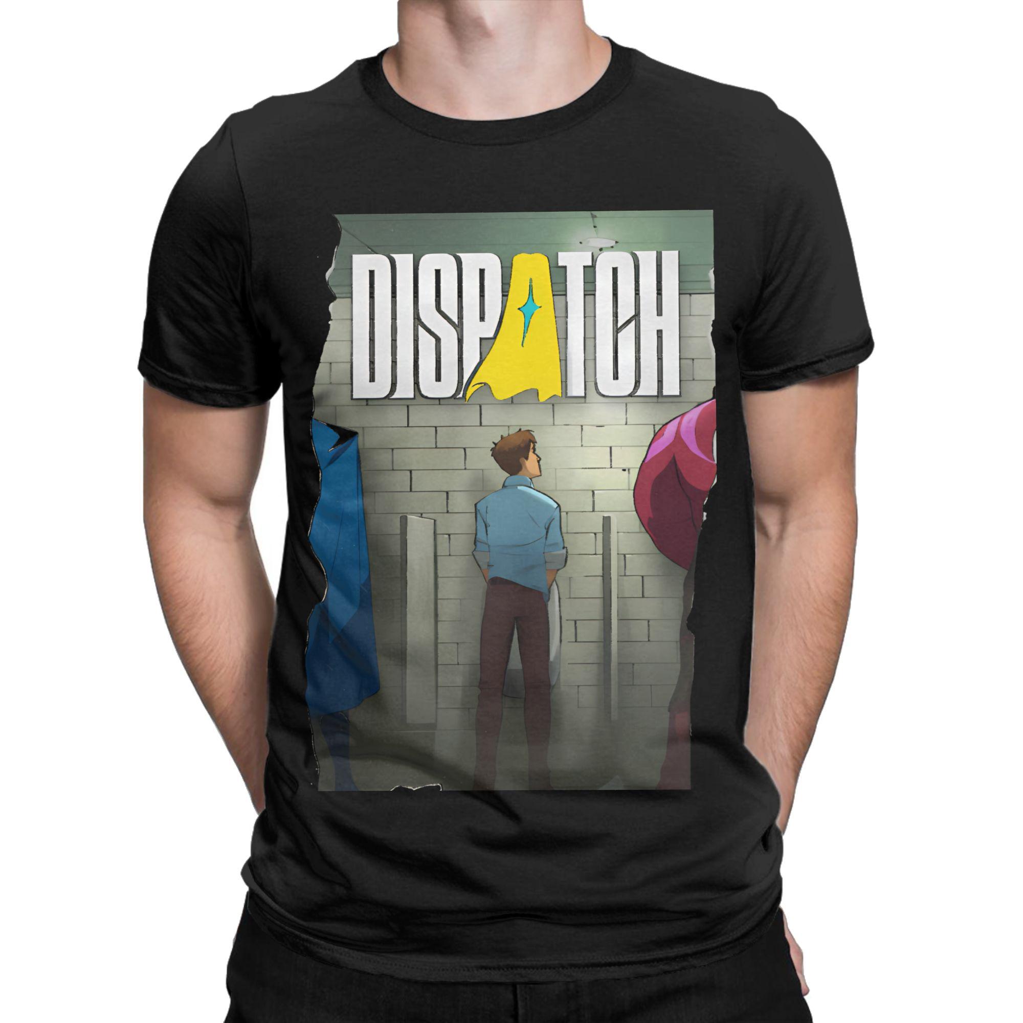 

Dispatch Графічна футболка для чоловіків жінок Чиста бавовна Футболка Одяг L