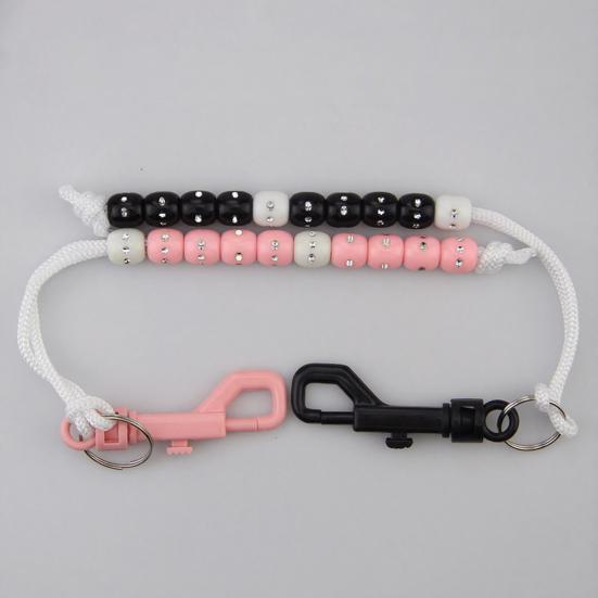 Golf Beads Score Counter with Clip Golf Stroke Score Count Keeper Putting Score Counter for Referee Caddy Golfer Golf Accessories