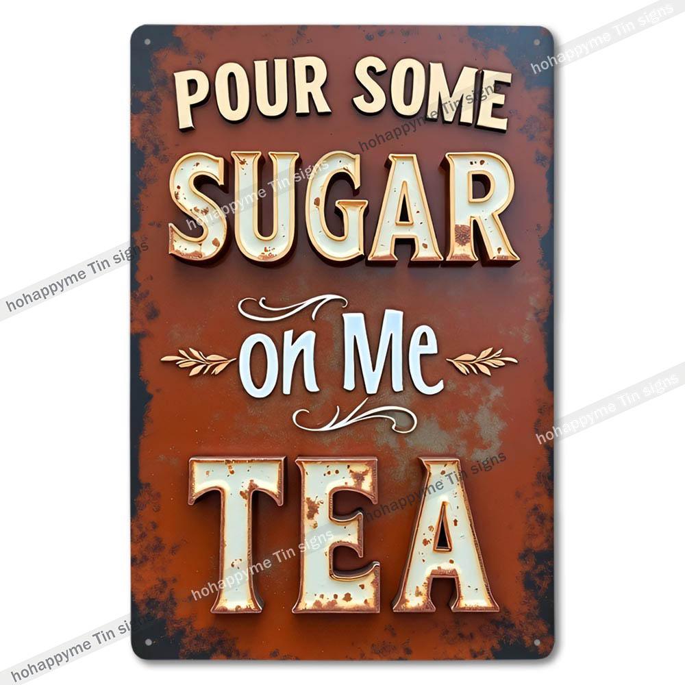Retro Metal Signs Humorous Quotes Wall Art Home Decor Tin Plaques Office Bar Cafe Decoration
