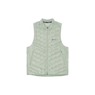 Therma Fit Adv Rippel Down Running Best Solid Color Fashion Comfortable Soft Down Vest Men Vest Light-Green FB7543-370