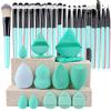 20Pcs Makeup Brush Set Eyeliner Blending Cheeks Eye Cosmetic Foundation Brushes ,Professional Complete Set for Face Eyeshadow