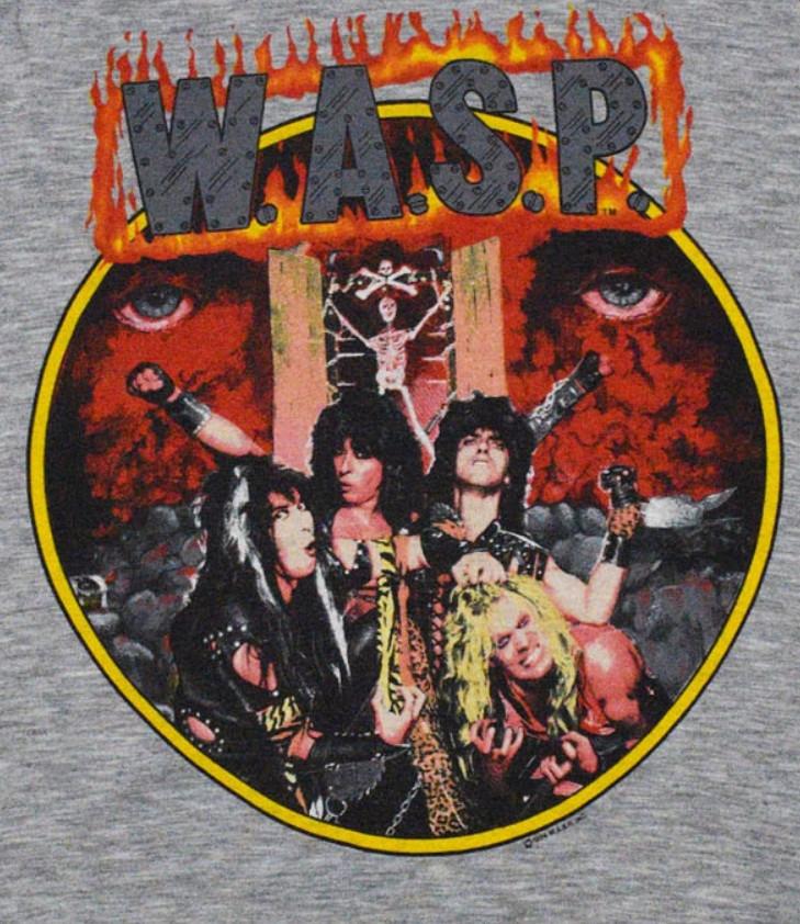 SALE Vintage WASP Music Band Cotton Sport Grey S-234XL Men Women Tee Shirt MM157 Unisex T-Shirt XXXL