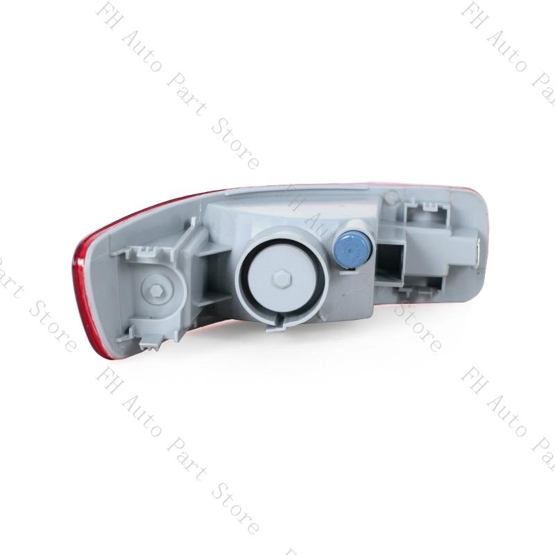 For Citroen C-crosser / Peugeot 4007 2007-2012 Rear Bumper Brake Light Cover Tail Warming Turn Signal Reflector Fog Lamp No Bulb