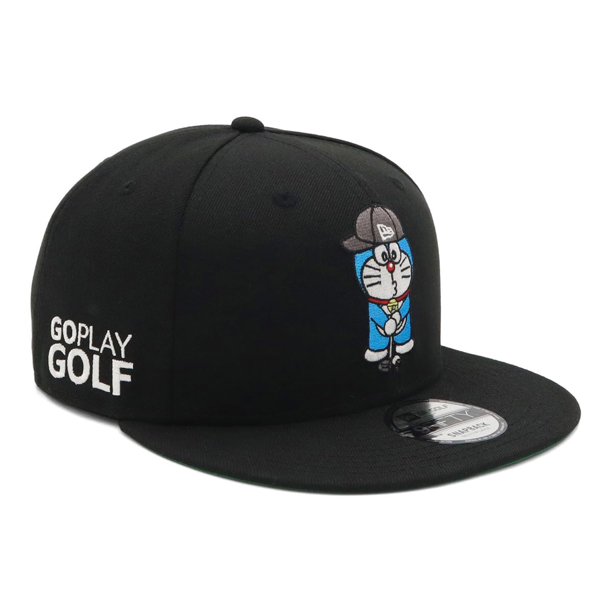 

Кепка для гольфа 9FIFTY Doraemon Collaboration черная GF 950 DORAEMON NECAPGF BLK [New Era] M/L