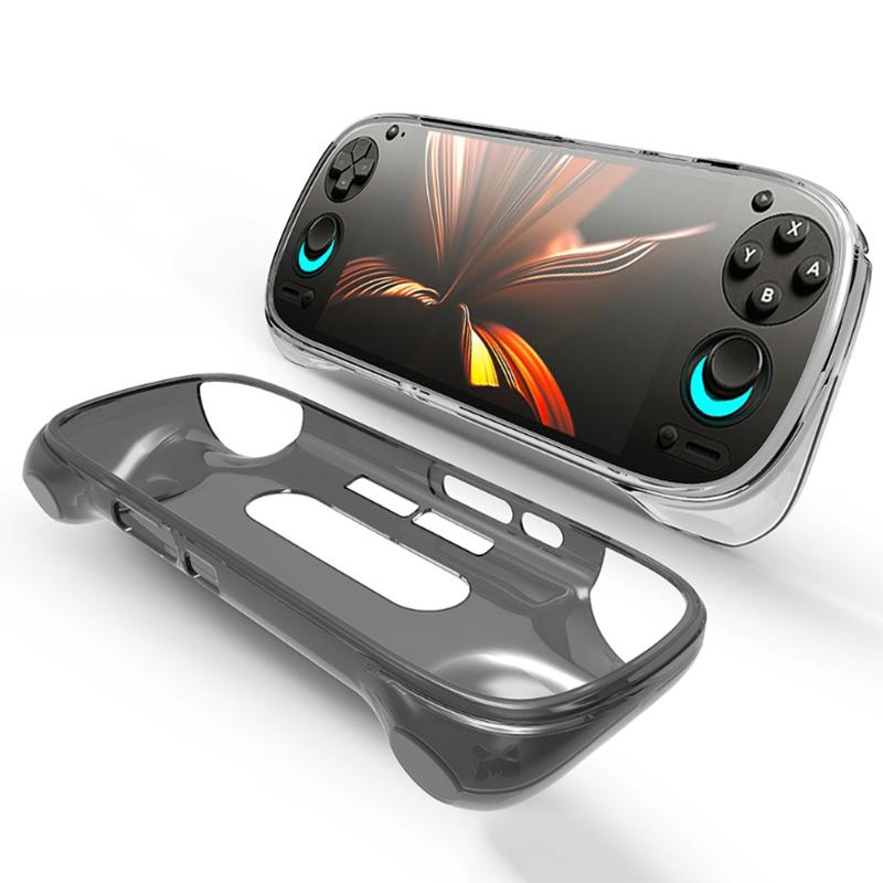 For Retroid Pocket 5 Handheld Protective Case Cover Transparent Game Console Protective Case Non-Slip Soft Case