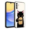 Black Cat Cartoon Cute Soft Phone Case for Samsung A17 A37 A57 A16 A26 A36 A56 A15 A25 A35 A55 A14 A24 A34 A54 A13 A23 A33 A53 A