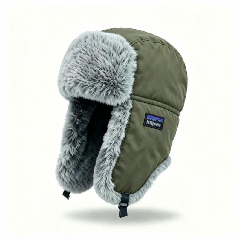 Warm Winter Fleece Lined Ear Protection Hat Windproof Waterproof Cycling Cap Men Women Outdoor Use