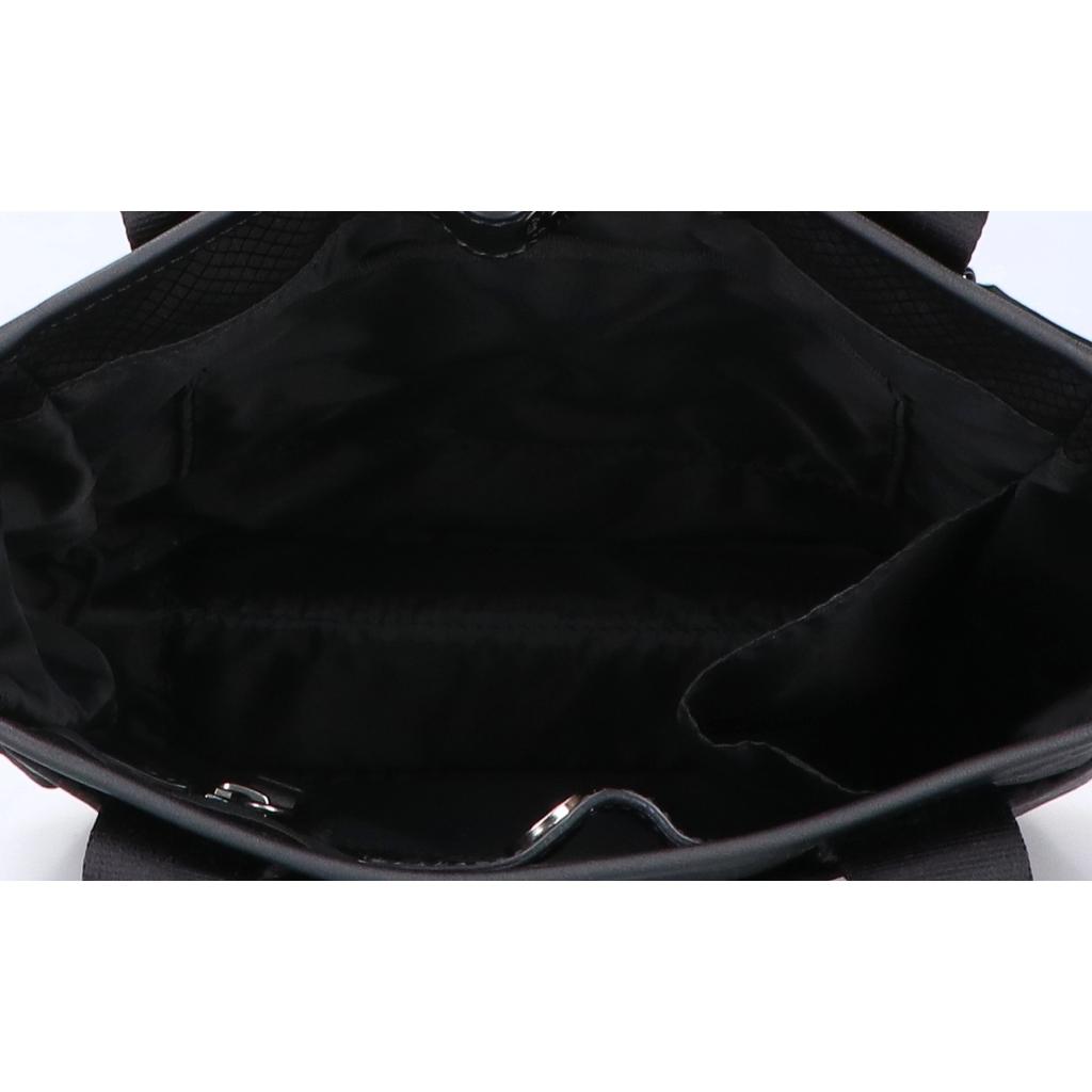 HUNTING WORLD [Excellent Condition] Nylon x Leather 2-Way Shoulder Bag Handbag blackUsed