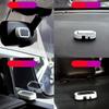 2Pcs LED Solar Powered Fake Security Light Simulated Dummy Alarm Car Wireless Warning Anti-Theft Caution Lamp Flashing Imitation